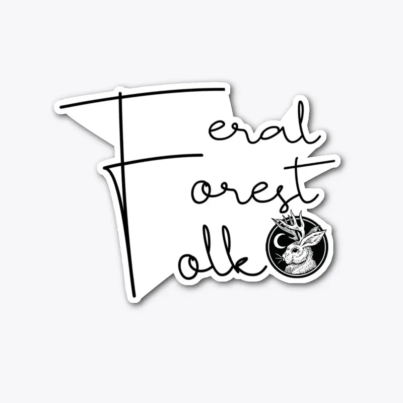 Feral Forest Folk Sticker