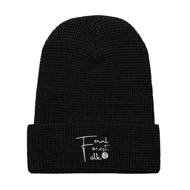 Feral Forest Folk Waffle Beanie